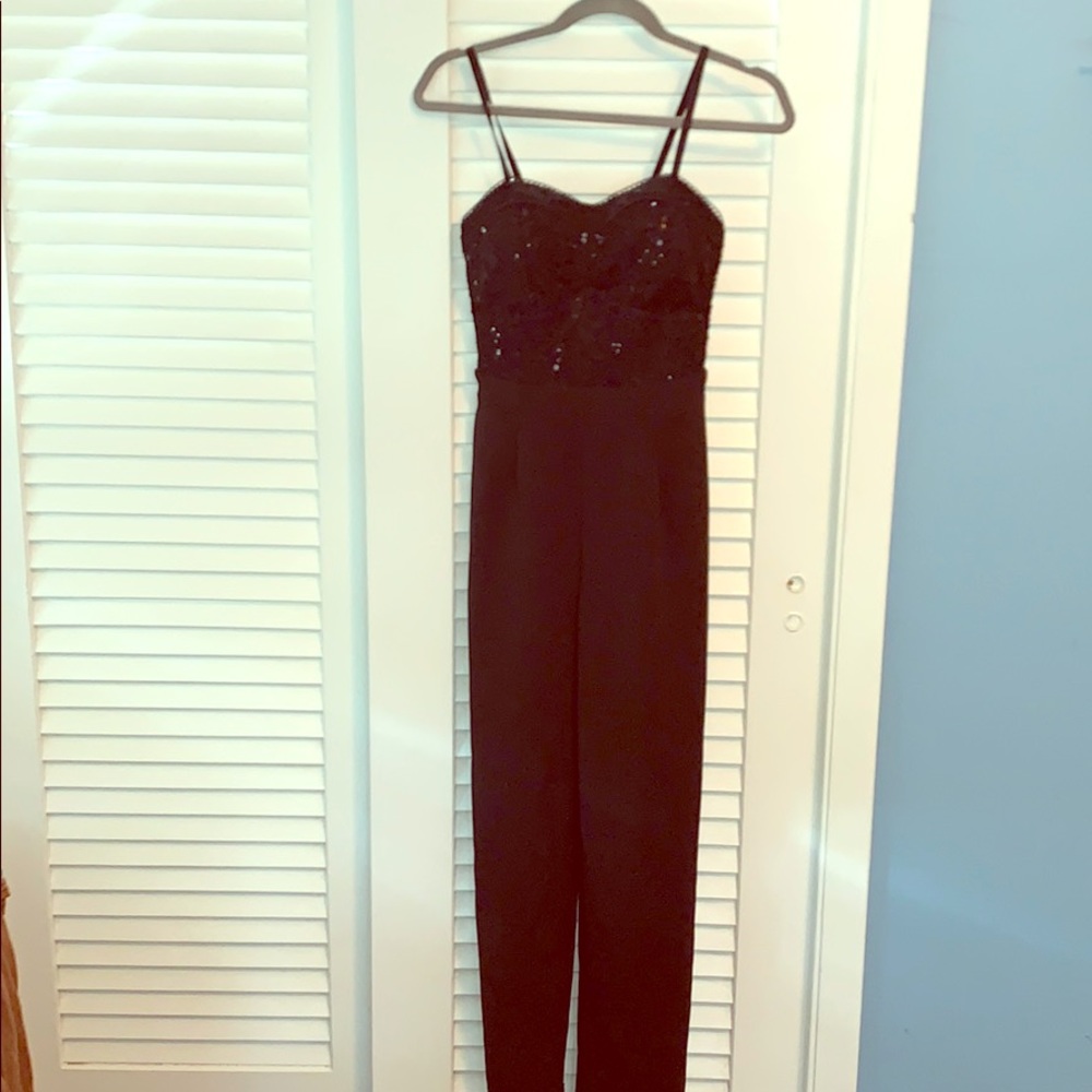 Black jumpsuit